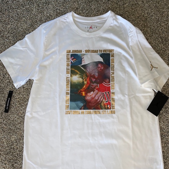 Air jordan 1991 road to victory shirt Clearance